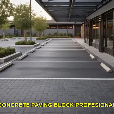 concrete paving block profesional